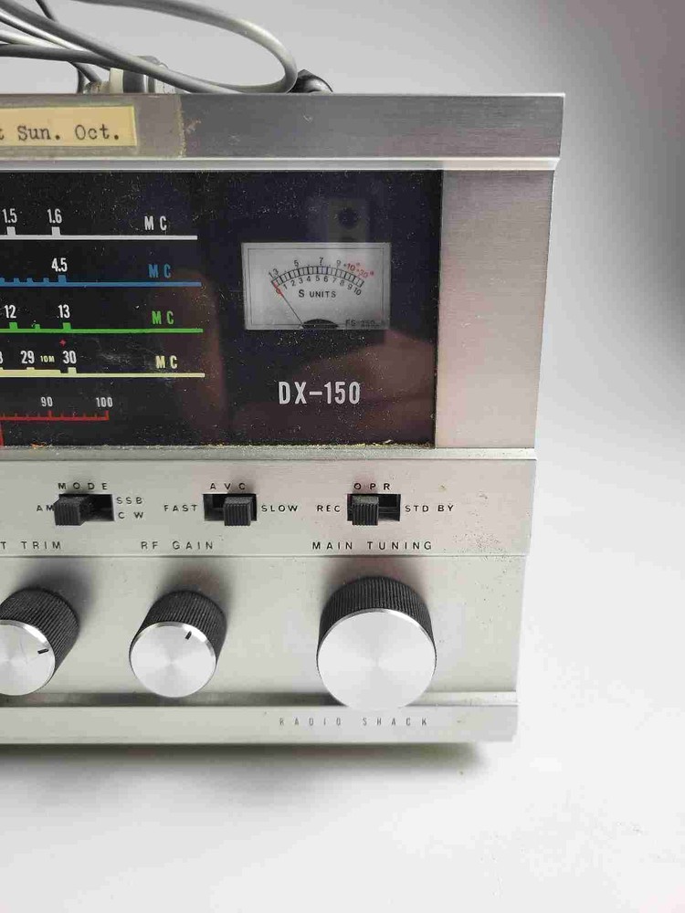 Realistic DX-150 Solid State Communicator With SP-150 Speaker & Headset