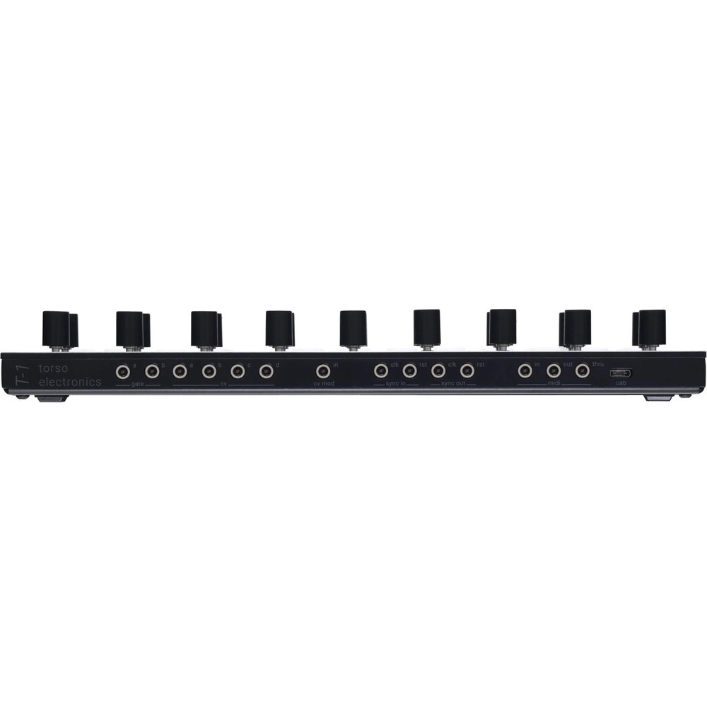 Torso Electronics T1 16-Track Algorithmic Desktop Sequencer - Black