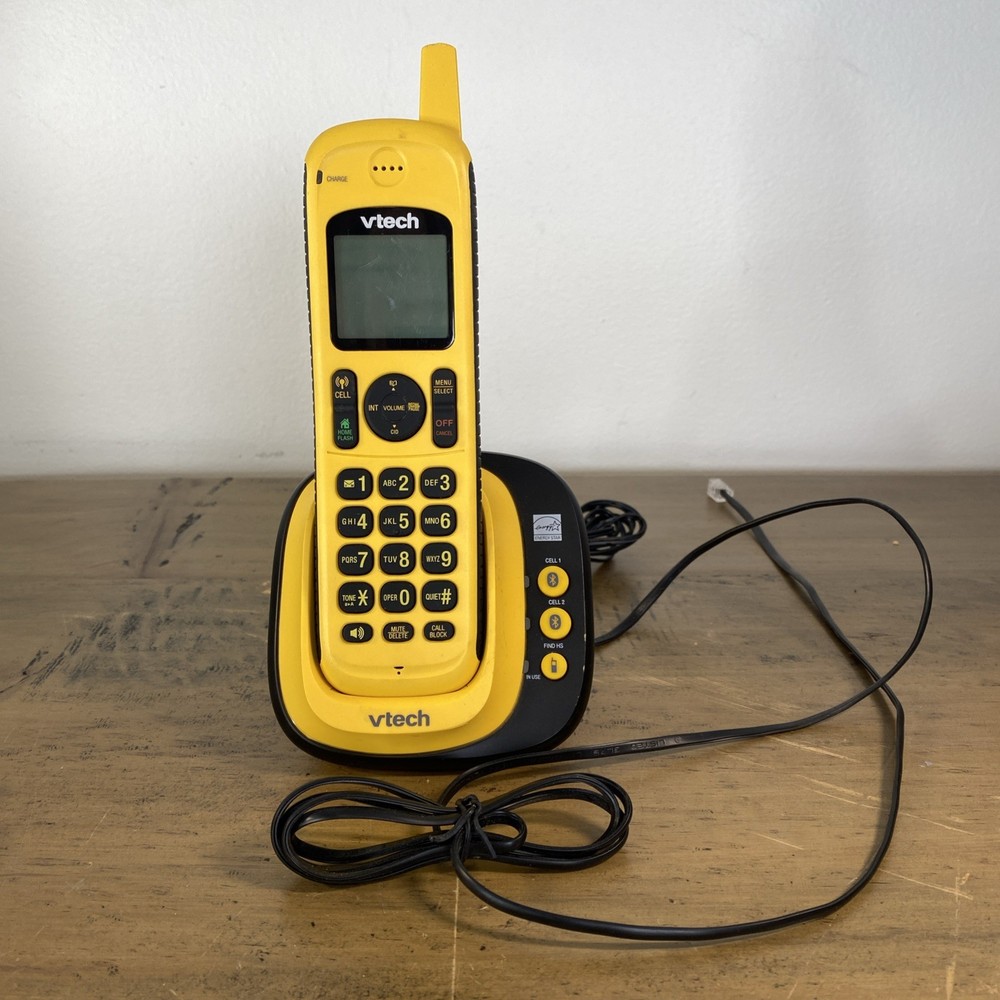 VTech DECT 6.0 Rugged Waterproof Cordless Phone Bluetooth Connect to Cell