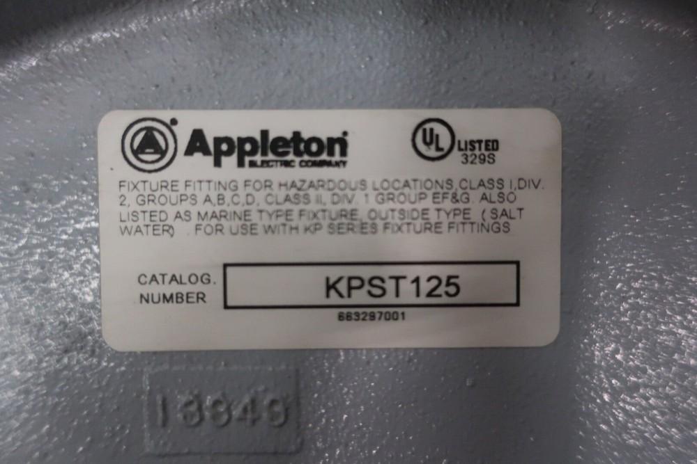 Appleton KPST125 Ballast Housing Station Assembly