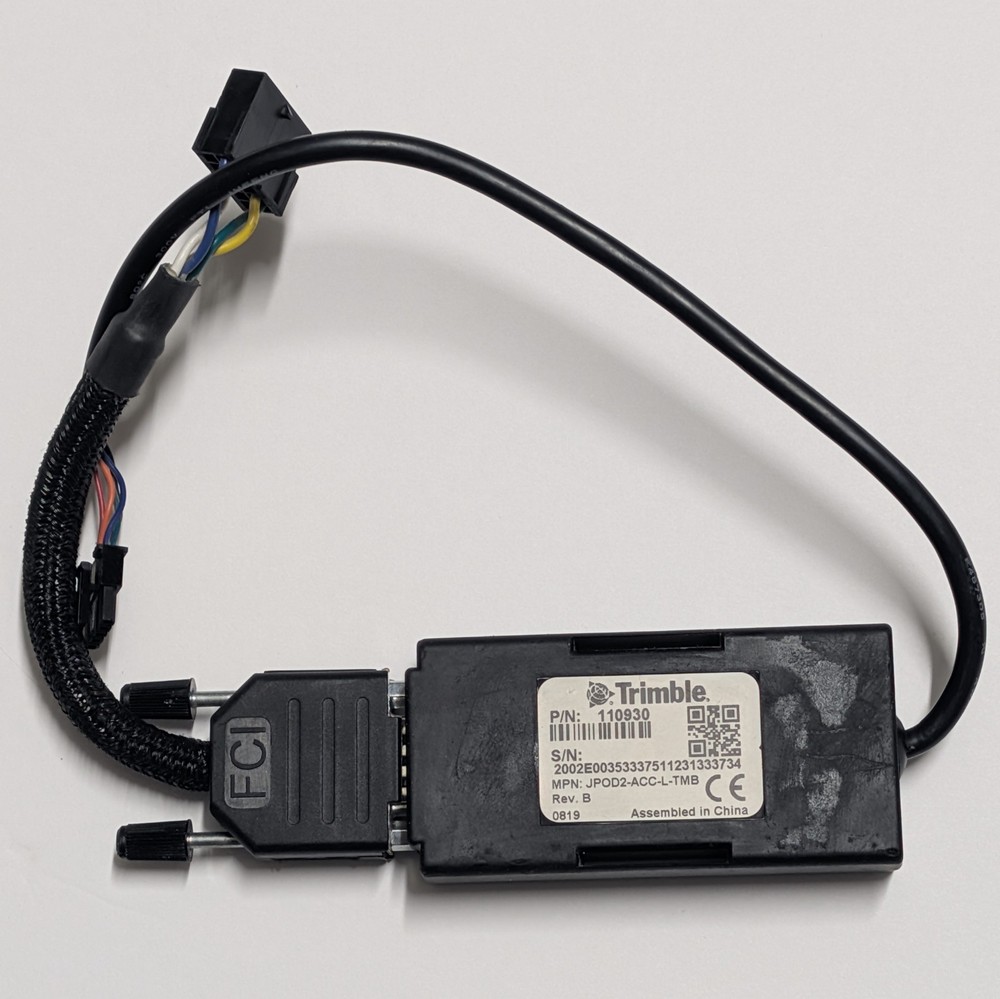Trimble Ez-Steer Guidance System Interface Module & Cable 110930 JPOD2-ACC-L-TMB