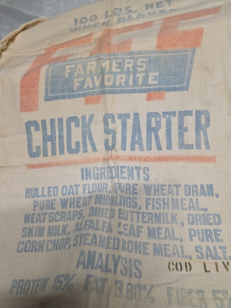 farmers fertilizer & feed westminster md Feed Sack