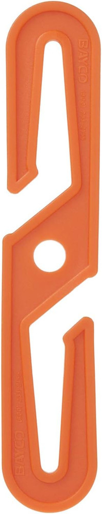 K-205 Cord Lock, Small, Orange