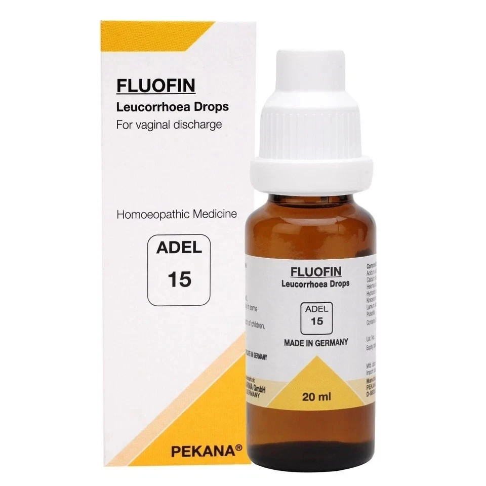 ADEL 15 Homeopathic Drops Liquid 20ml x 6 Pack Natural Wellness Formula