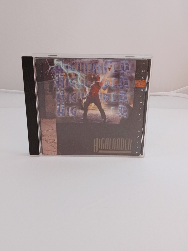 Highlander: The Screen Saver (CD, PC & Mac, 1996)