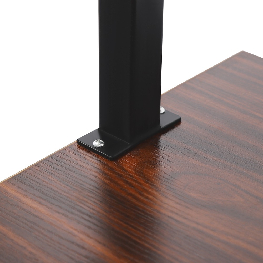 Wall-Mounted Desk with 3-Tier Storage – Space-Saving Design