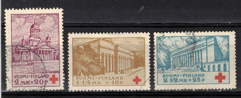 FINLAND Scott B9-B11 Used