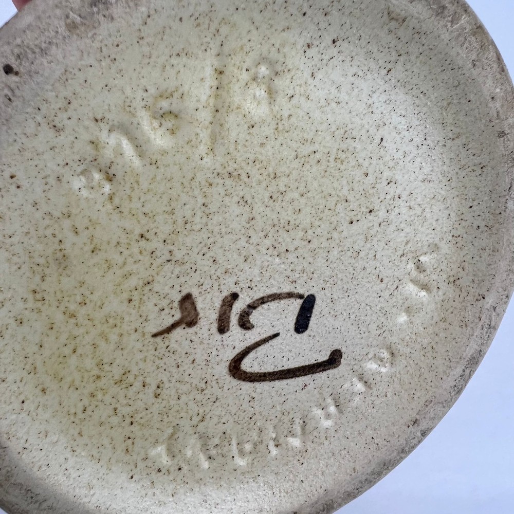 West Germany Studio Pottery Hand-painted and Signed Mug