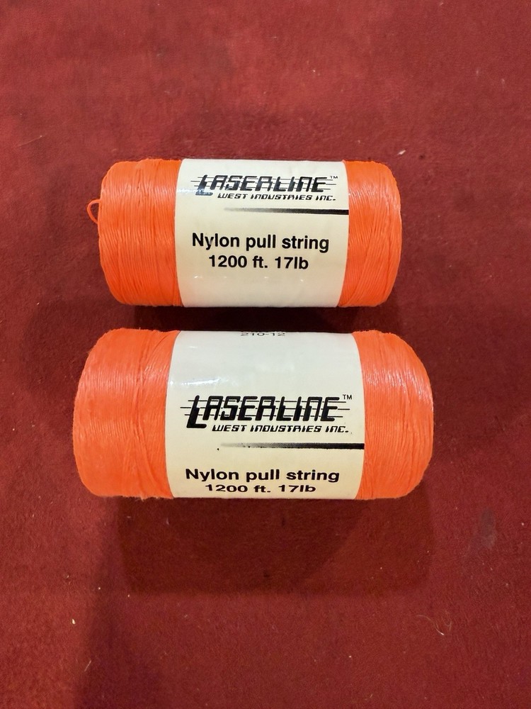 LaserLine 1200' 17LB Replacement Pull String [2 Pack] West Industries