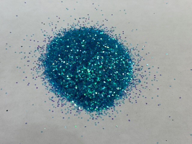 "Light Blue" Medium Cut Glitter