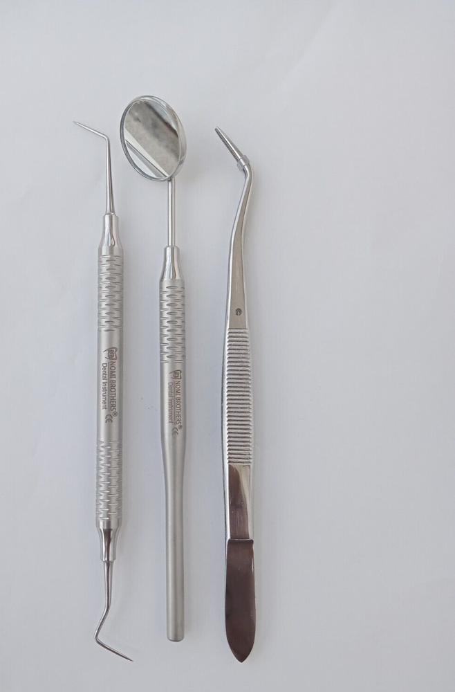 Dental Examination Set Basic Diagnostic Kit Hollow Handle