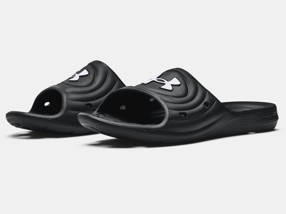Under Armour Men's Locker Room IV Slide, Black