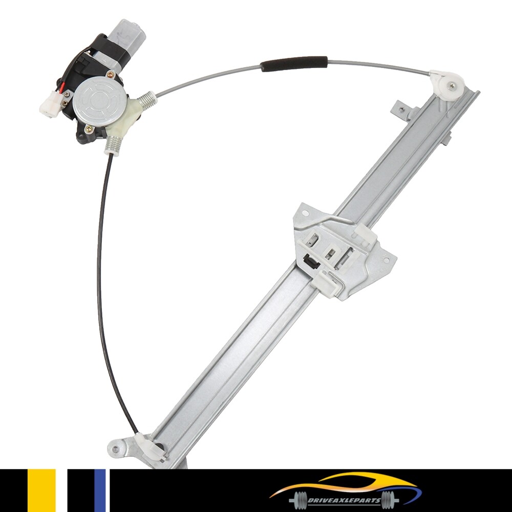 Front Driver Side Fits 92-00 Mitsubishi Montero Power Window Regulator w/ Motor