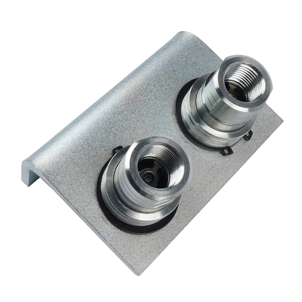 TL39-B Hydraulic Quick Release Coupling 1/2'' NPT double break-away bracket Set