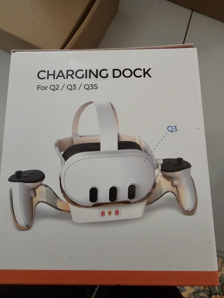 Dobe Charging Dock White for Q2 Q3 Q3S VR Headset and Controller