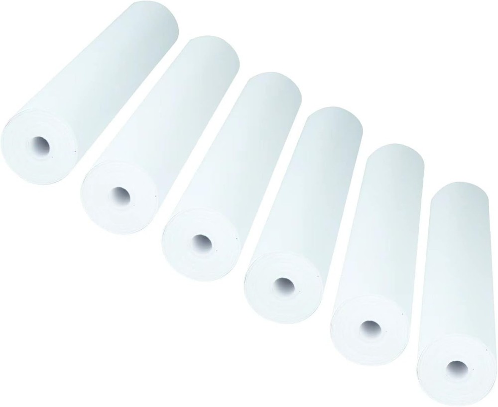 NYEAR 6 Rolls A4 Quick-dry Thermal Paper 6Roll, White