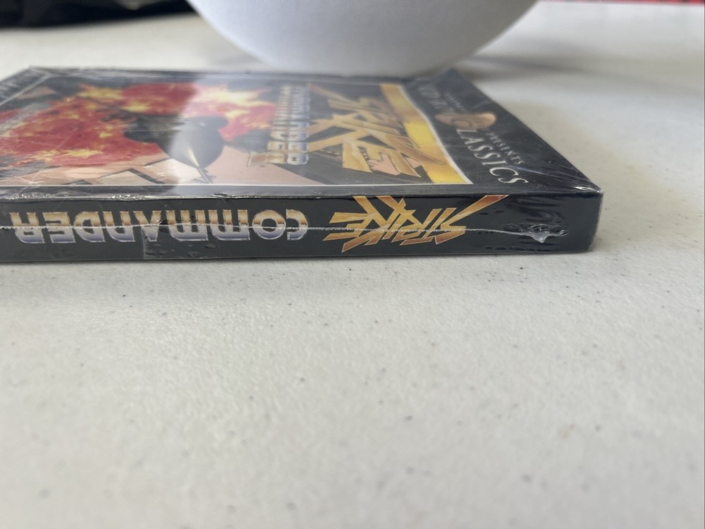 Sealed Strike Commander 1994 Rare EA Big Box PC Video Game Complete CD-ROM CIB