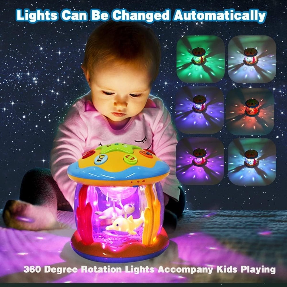 Interactive Baby Toy - Melody & Light