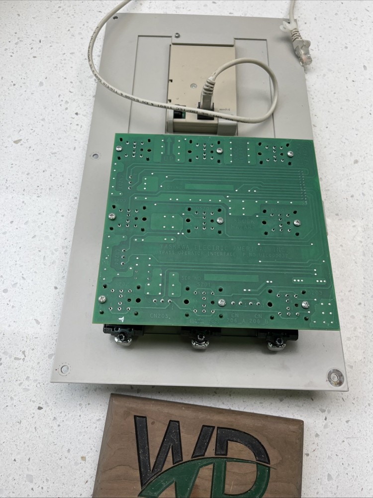 Yaskawa Bypass Operator Interface Part UTC000037 - Removed From Yaskawa E7BVB052