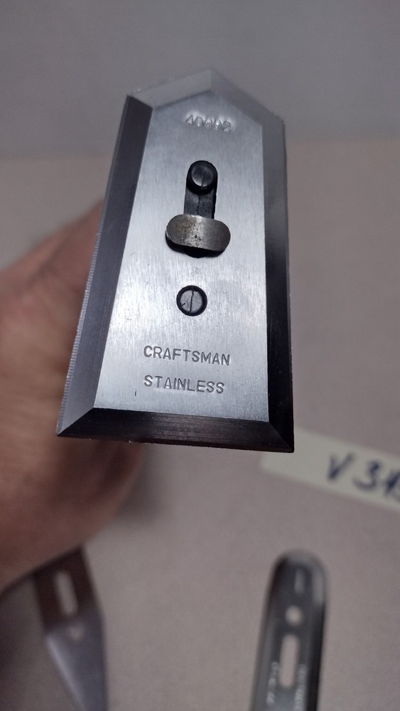 Craftsman Handi-Scraper 940690 Utility Scraper Handle, 3 Blades & Instructions (