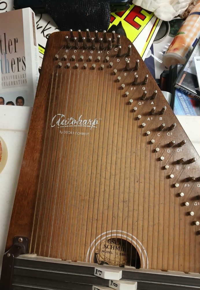 Vintage Oscar Schmidt 36 String Educator Auto Harp