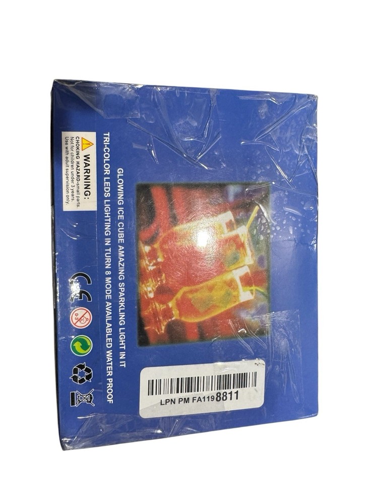12 Pack Polychrome Flash Ice Cubes NEW-OPEN (MISSING 1 ICE CUBE)