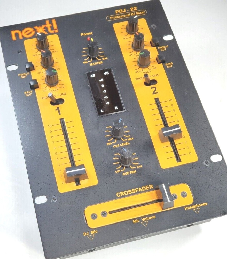 next! PDJ-22 Professional DJ Mixer, Pre-owned, Excellent Condition!