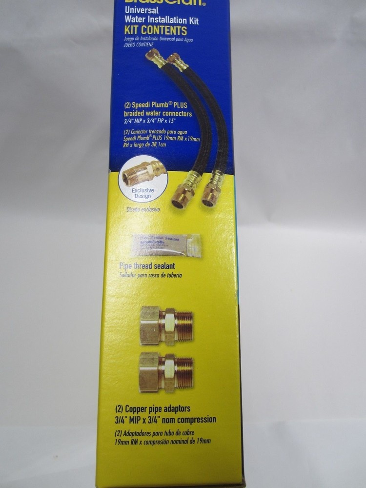 BrassCraft Speedi Plumb PLUS Water Installation Kit for Electric Water Heaters