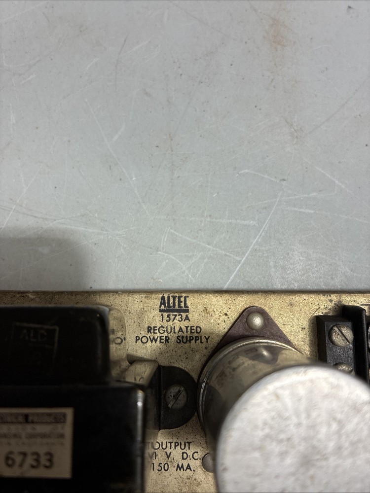 Altec 1573A Regulated Power Supply, parts