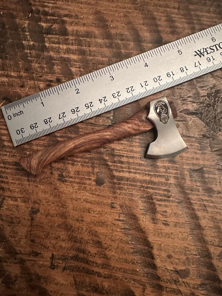 Micro Mini Axe Tribute Thoroughbred BELKNAP BLUE GRASS Package Letter Opener