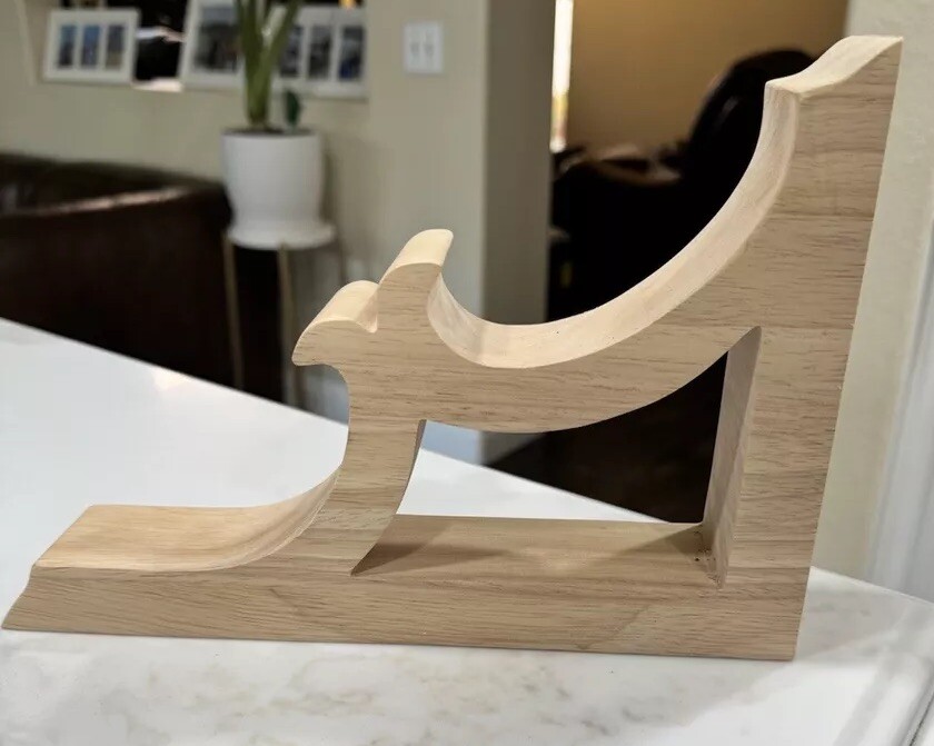 2 Solid Wood Bar Brackets Corbels
