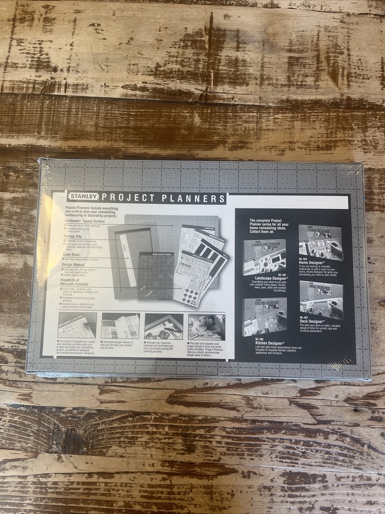 Vintage 1988 Stanley Deck Designer Project Planner
