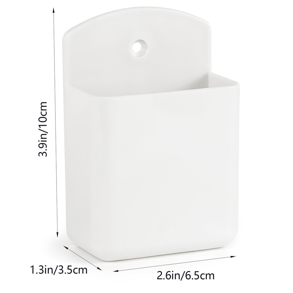 4 Pcs Remote Control Holde Wall Mount TV Controller Holder Self Adhesive Remo...