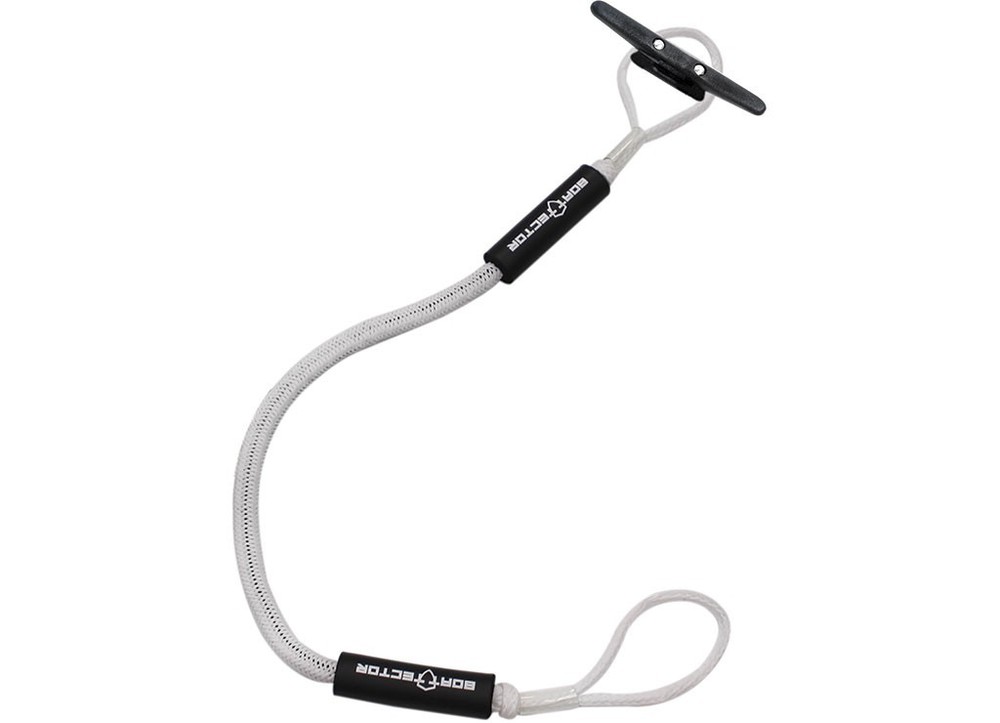 Extreme Max 3006.3222 BoatTector Bungee Dock Line Value 4-Pack - 4', White