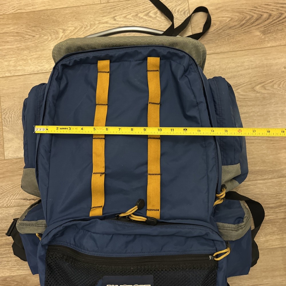 Vintage Jansport Rainier Blue External Frame Hiking Backpack