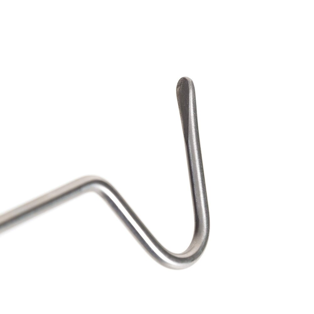 Portable Mini Collapsible Stainless Steel Snake Hook, Retractable Handling Tool