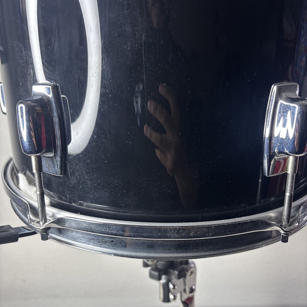 Ludwig Tom Drum Set FLAT BLACK 13x13