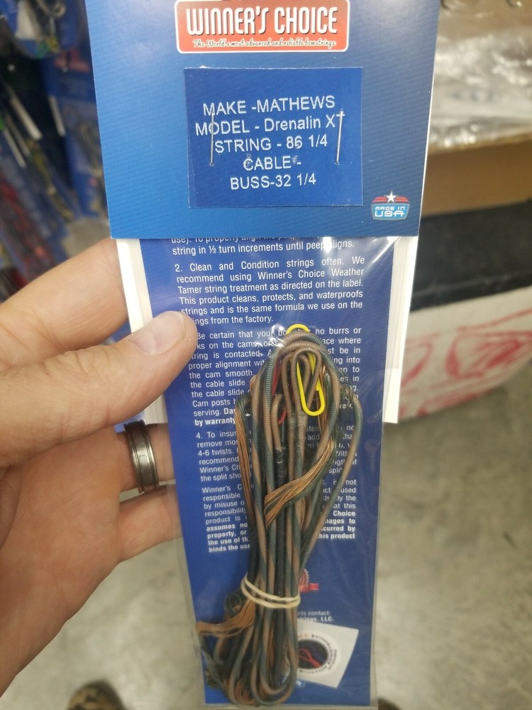 Winners Choice String & Cable for Mathews DXT drenalin xt