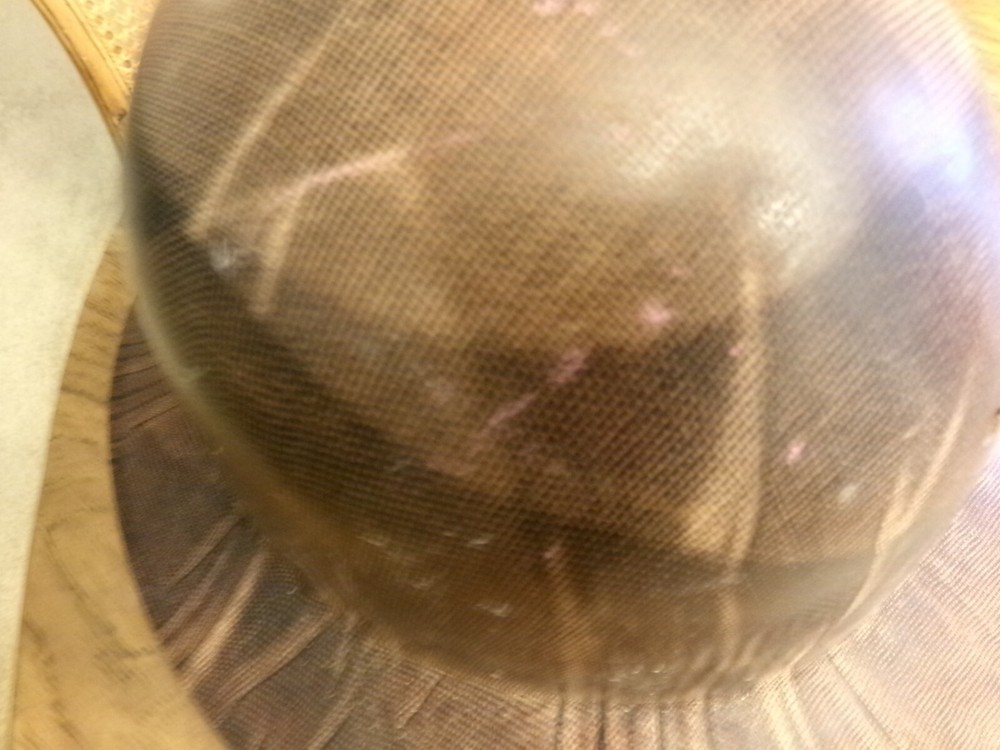 Vintage Army Hard Hat Helmet