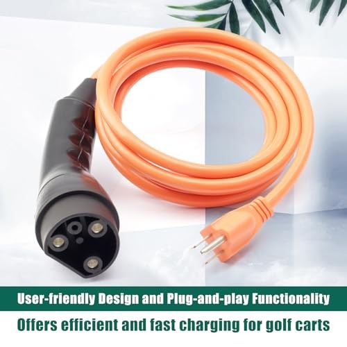 ST-031016-PT Charging Power Cord Replacement for Evolution ICON EV Golf
