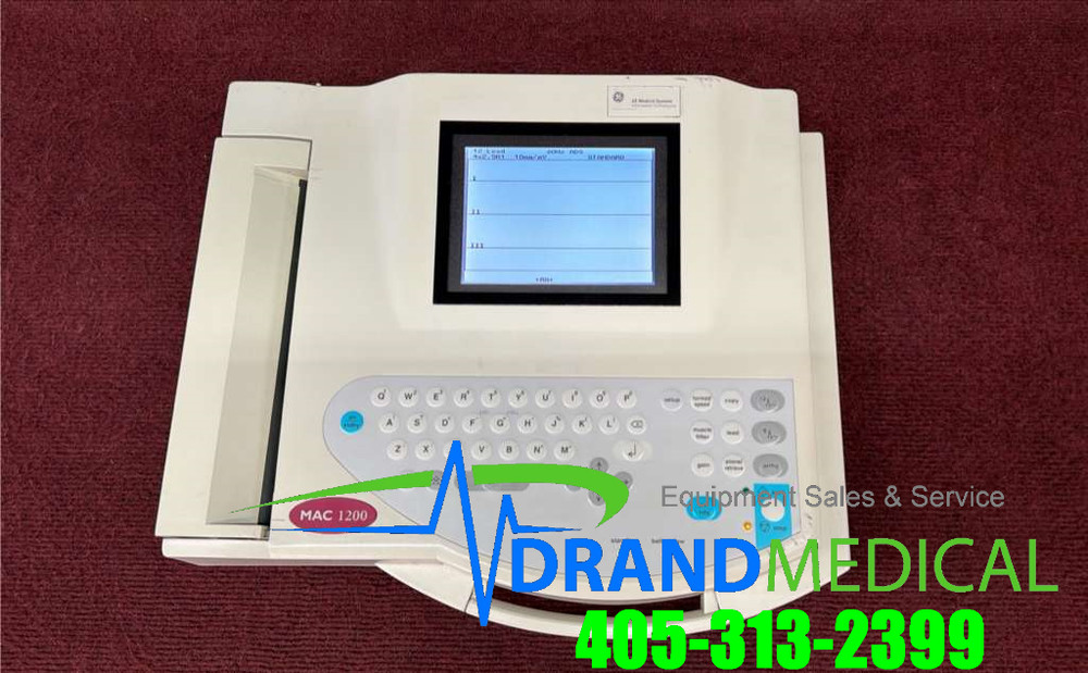 GE MAC1200 Portable ECG Unit