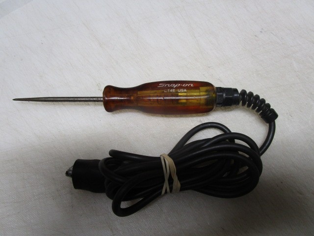 Vintage Snap-on USA 6 & 12 VOLT Circuit Tester Model CT4E