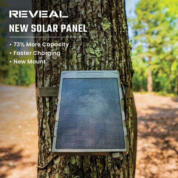 Tactacam Reveal X External 12V Solar Panel RV-EXT-V2