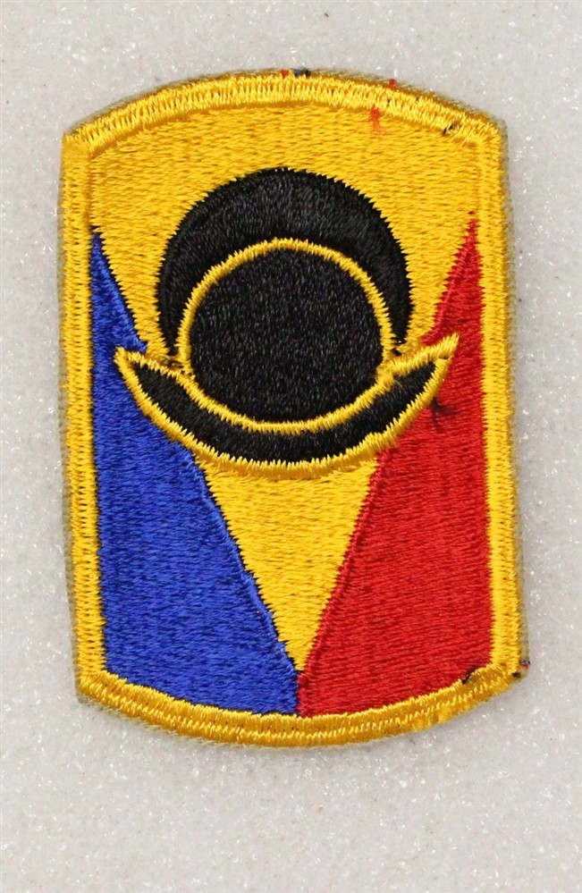 Army Patch 4810 - 53rd Armored Brigade - cut edge