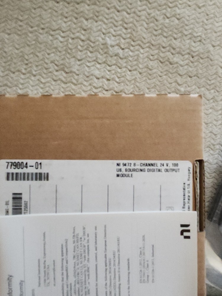 National Instruments 9472 - 8 Channel 24V, Sourcing Digital Output Module