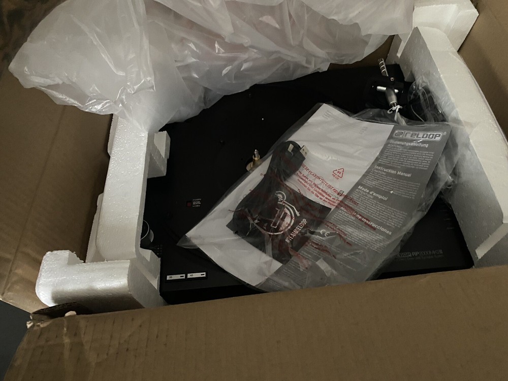 Reloop RP-2000 MK2 Direct Drive DJ Turntable - Black