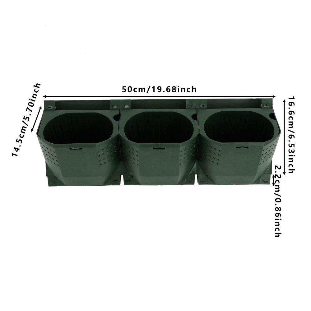 Vertical Wall Planter with 36 Pots - Space-Saving Garden Solution