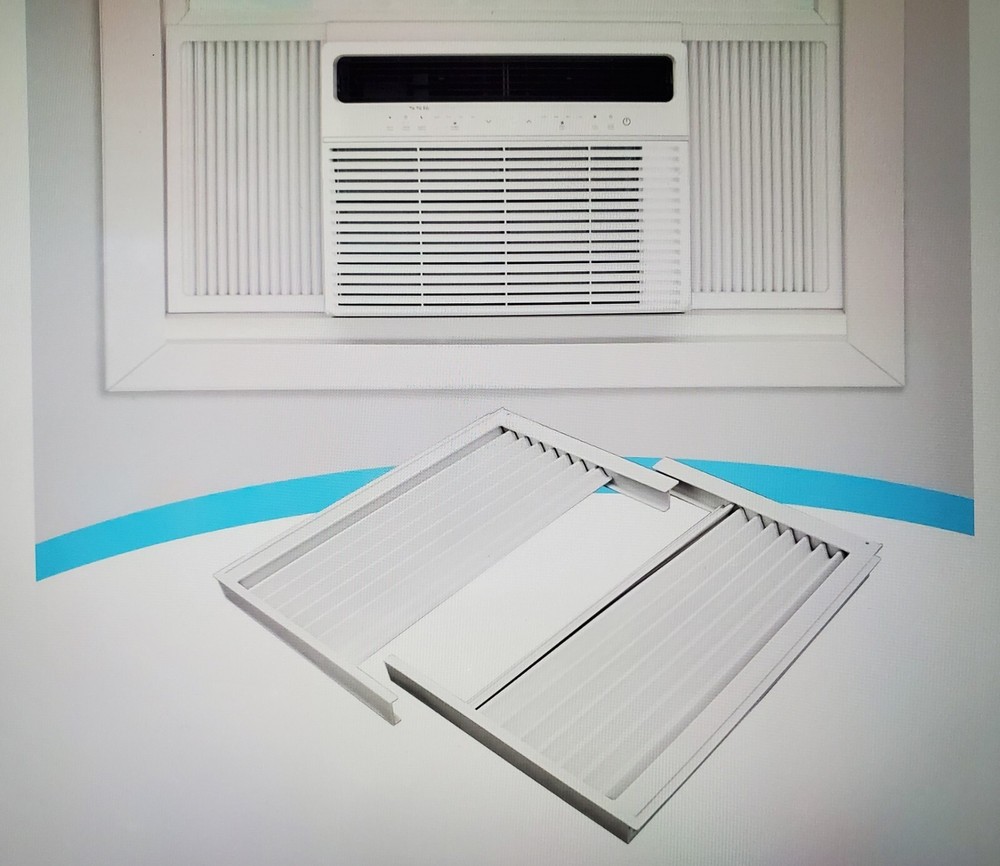 NEW Window Air Conditioner Side Panels with Frame Window - Save$