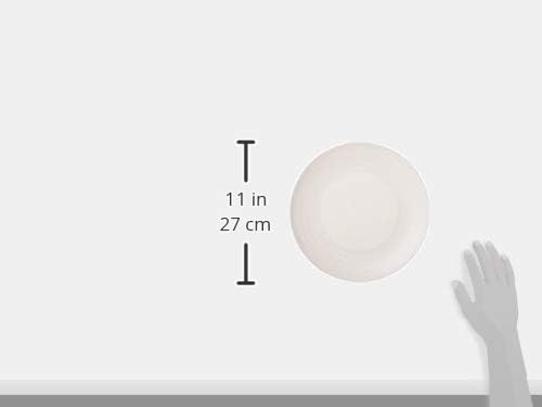 Polypropylene Plates Microwave Serveware, 10", White