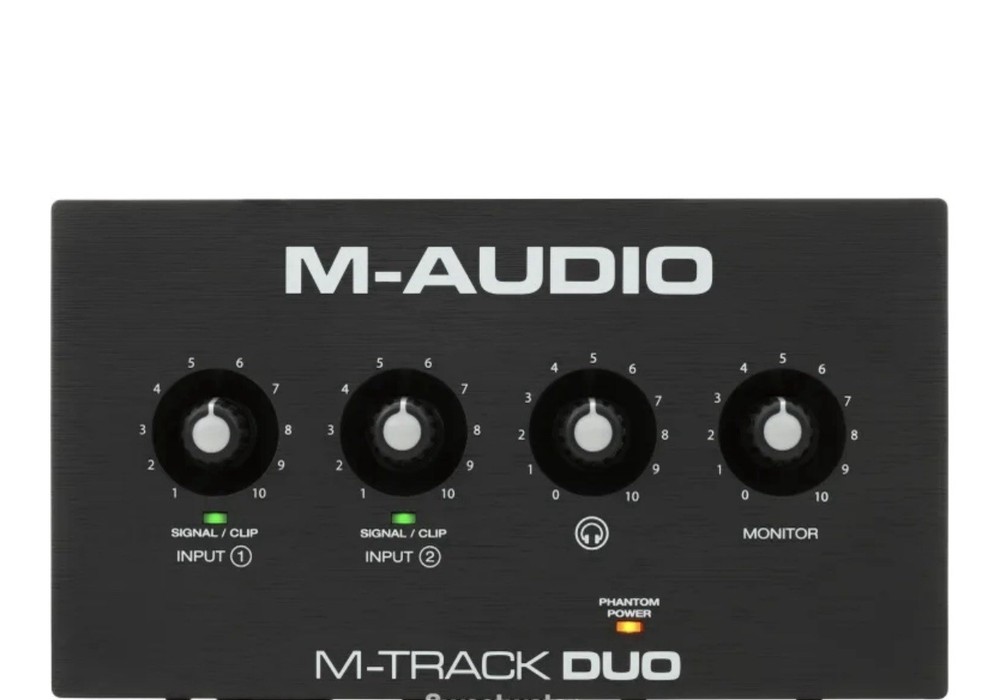 M-Audio M-Track Duo 2-Channel USB Audio Interface
